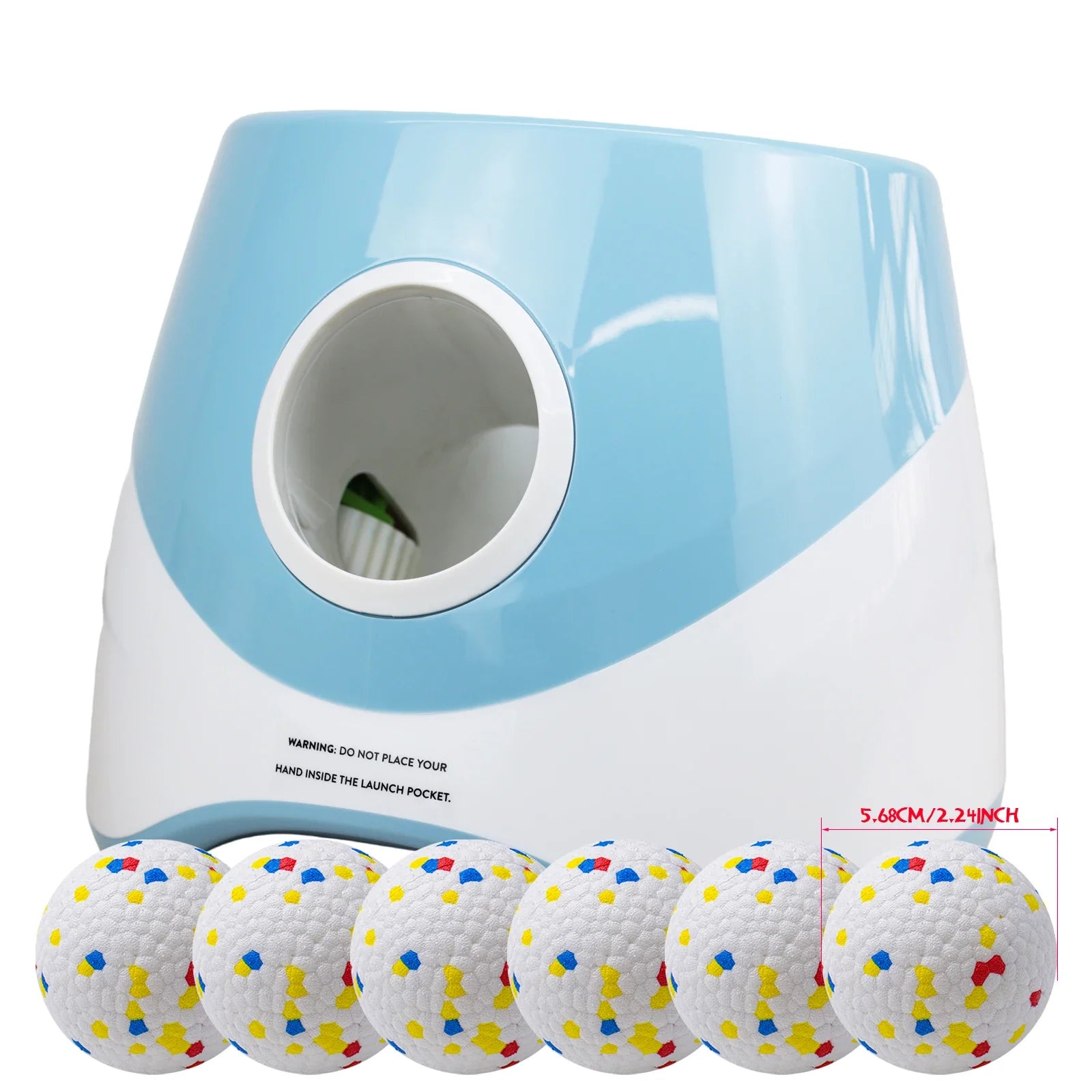 Automatic Dog Tennis Ball Launcher – Rechargeable Interactive Ball Throwing Machine for Small & Medium Dogs